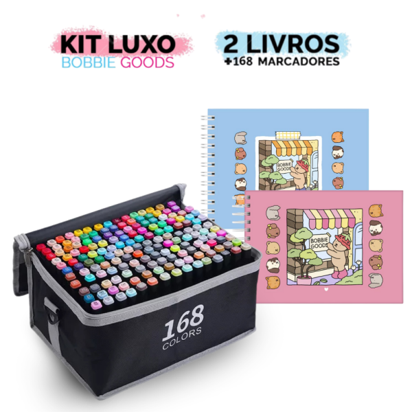 Kit 2 Livros Bobbie Goods Capa Dura + Canetas Touch - Image 3