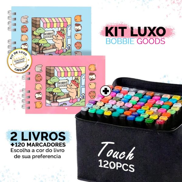 Kit 2 Livros Bobbie Goods Capa Dura + Canetas Touch - Image 2